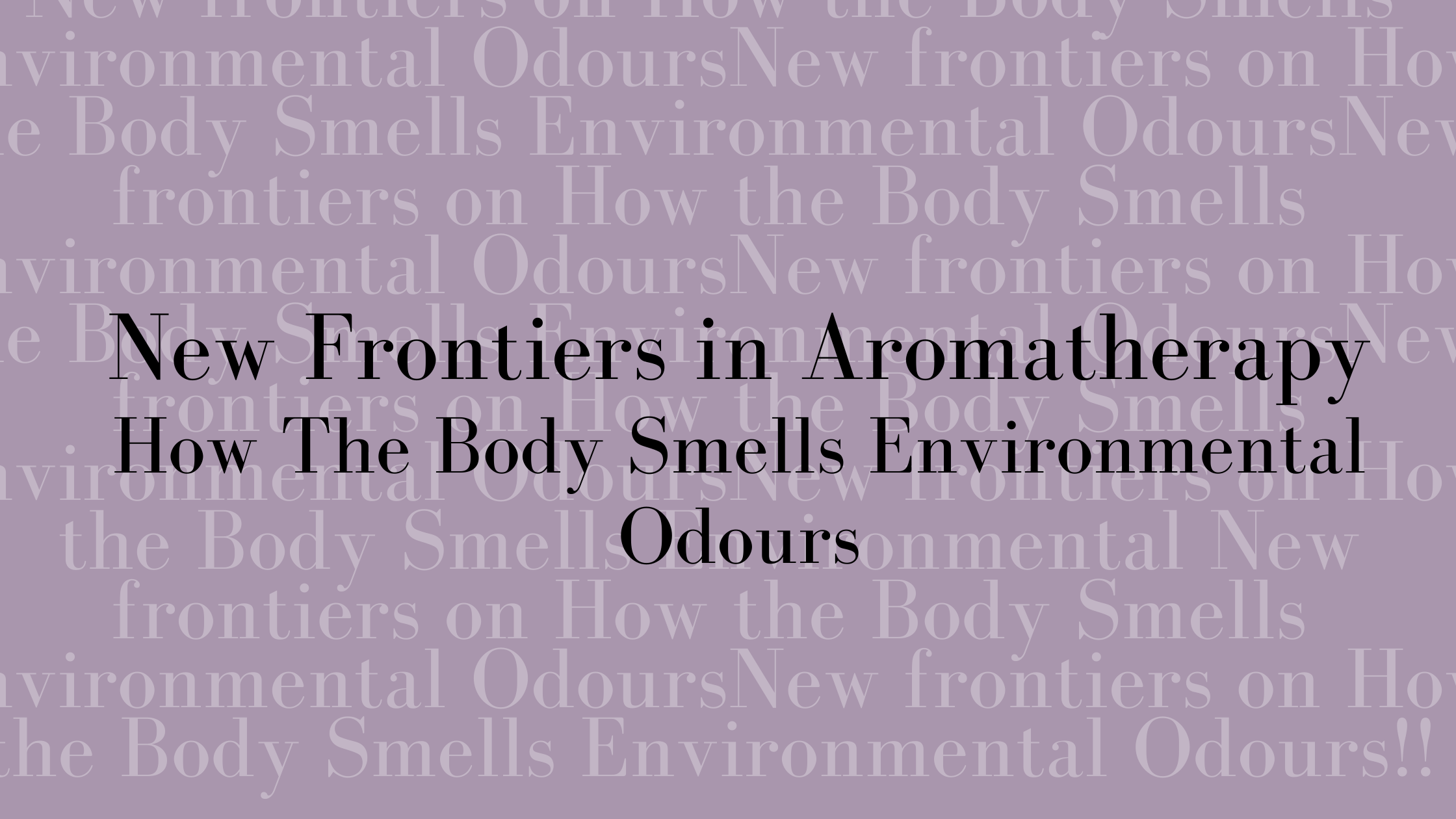 What's That Smell: The Physiology of Body Odor - Blogs - Makati Medical  Center